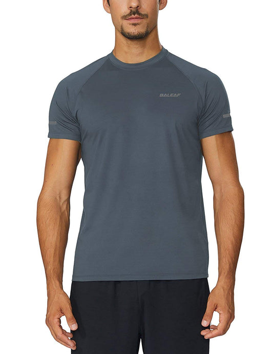 Baleaf Men's Quick Dry Short Sleeve T-Shirt Running Fitness Shirts